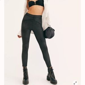 NWT Free People Vegan Suede Skinny Pant